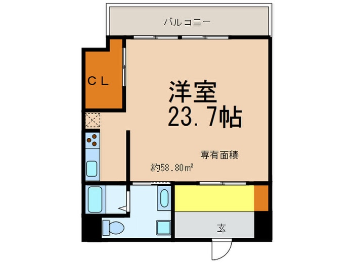 モンリベルテ箕面の物件間取画像