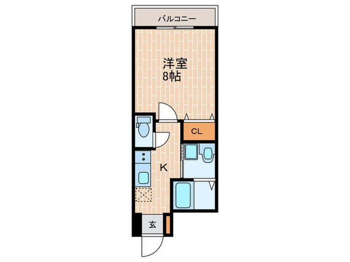 フジパレスさくら夙川イーストの物件間取画像