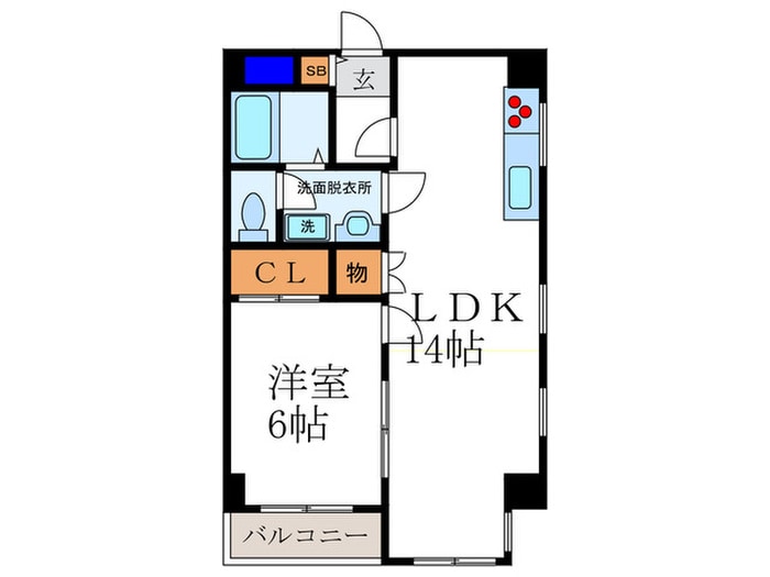 カ－ムネスの物件間取画像