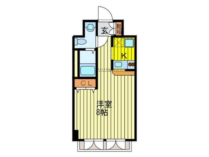 メゾンパティオⅡの物件間取画像