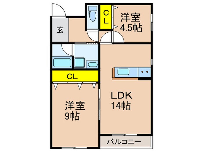 物件間取画像