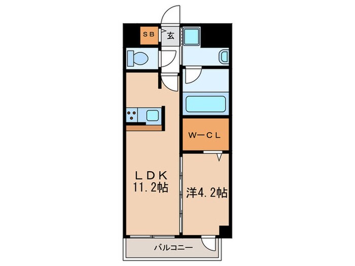 リアライズ神戸長田の物件間取画像