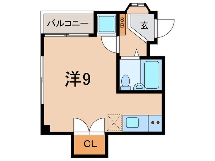 アルファⅡ大久保の物件間取画像