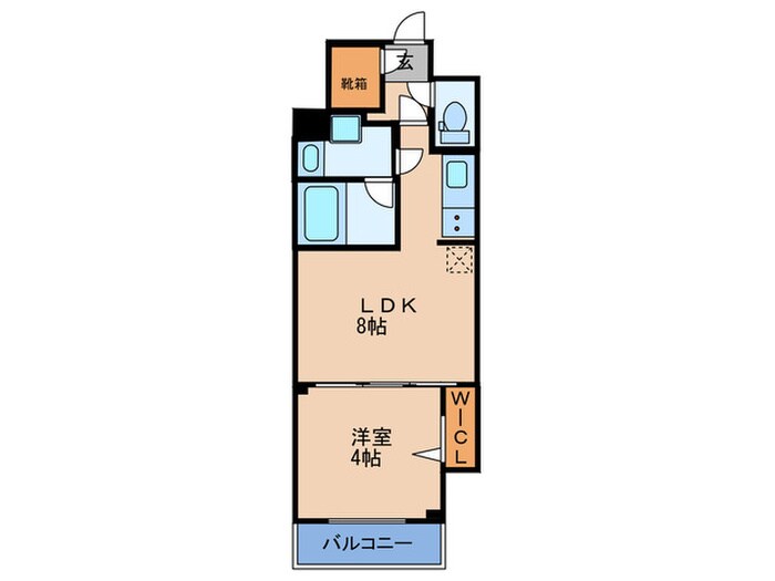 アーバネックス西天満の物件間取画像