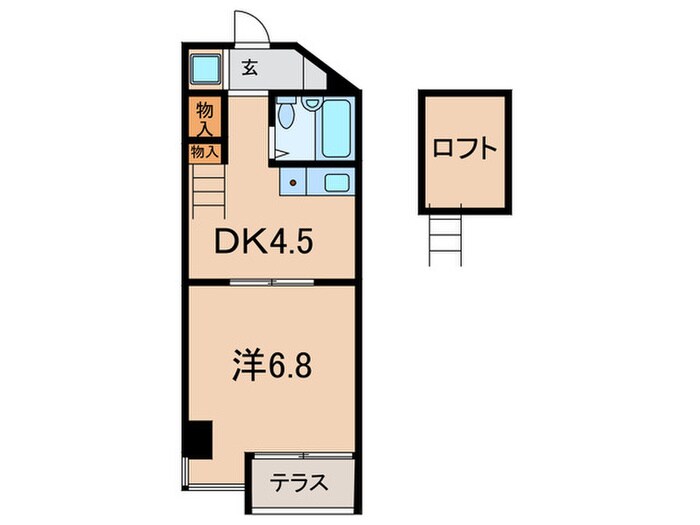 加古川ヤングパレスの物件間取画像