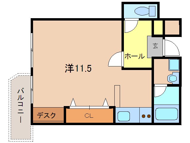 レグルス桜夙川の物件間取画像