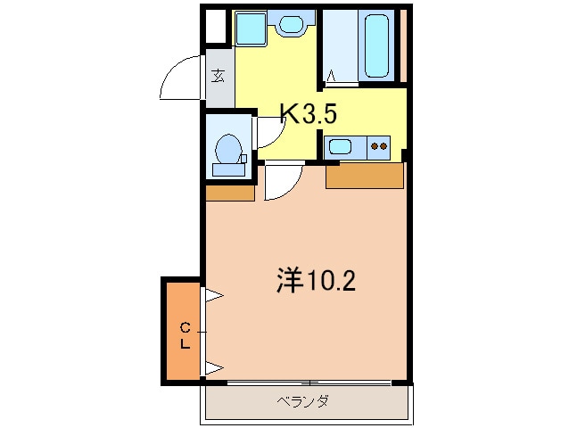 レグルス桜夙川の物件間取画像