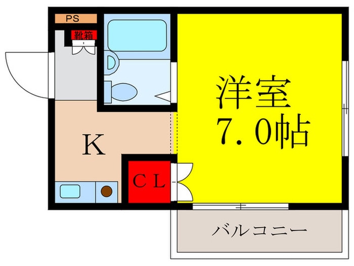 アーベインハイツの物件間取画像