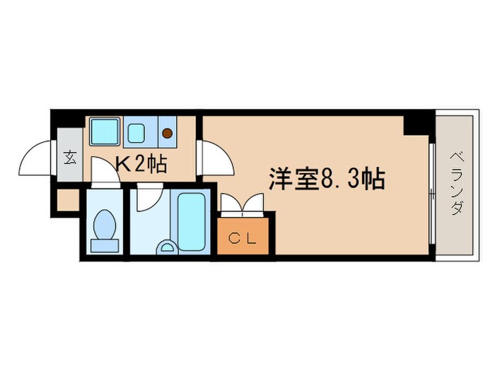 コンフォート太陽の物件間取画像