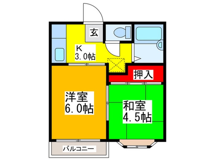 物件間取画像