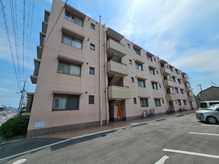 サンハイツ高安の物件外観写真