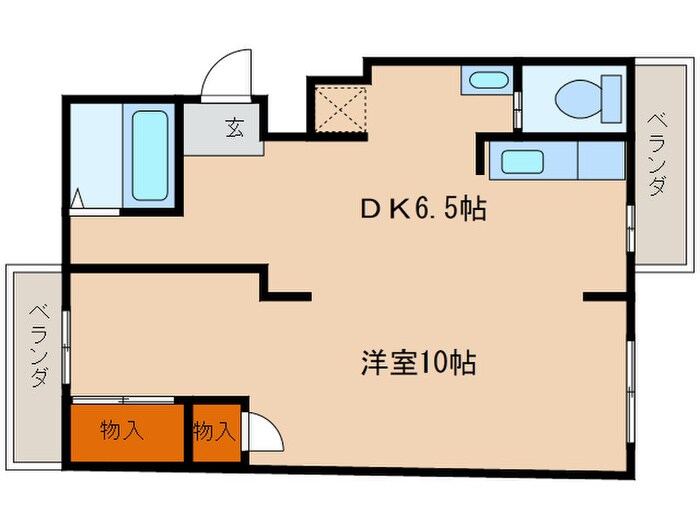 レックスTUBAKI第3ビルの物件間取画像