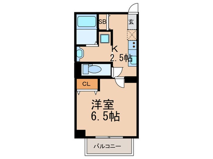 ＤＡＰ梅田西の物件間取画像