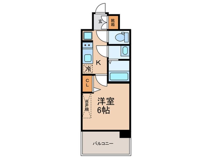 プレサンス十条凛華(418)の物件間取画像