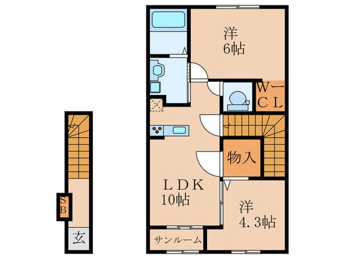 仮)サンフィット桂の物件間取画像