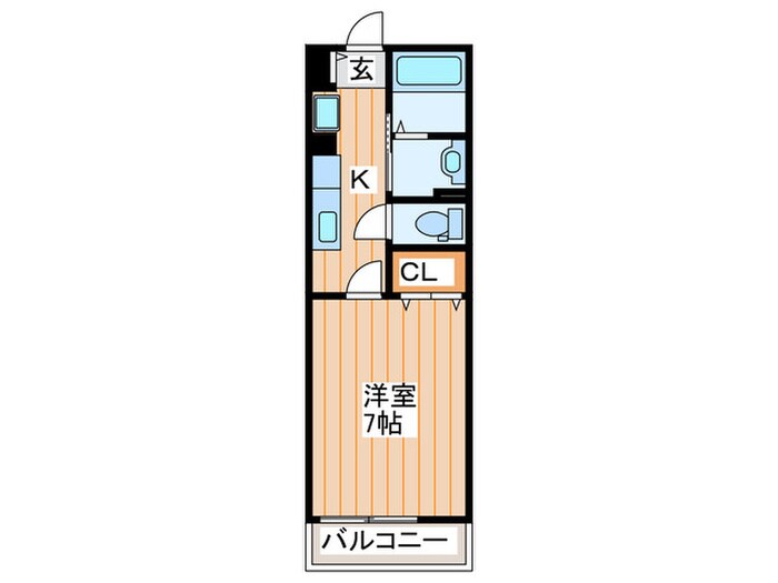 グランソ－レめいわの物件間取画像