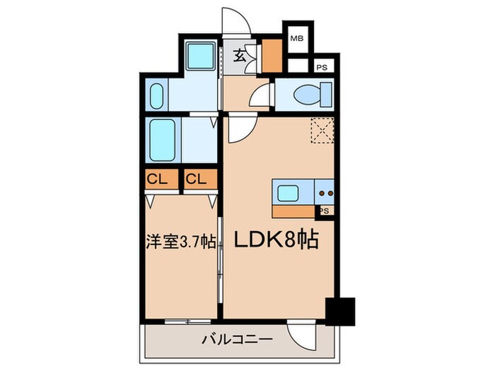 仮）VERENAの物件間取画像