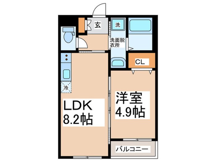 Ｓｕｎ　Ｇａｒｄｅｎ　元町の物件間取画像