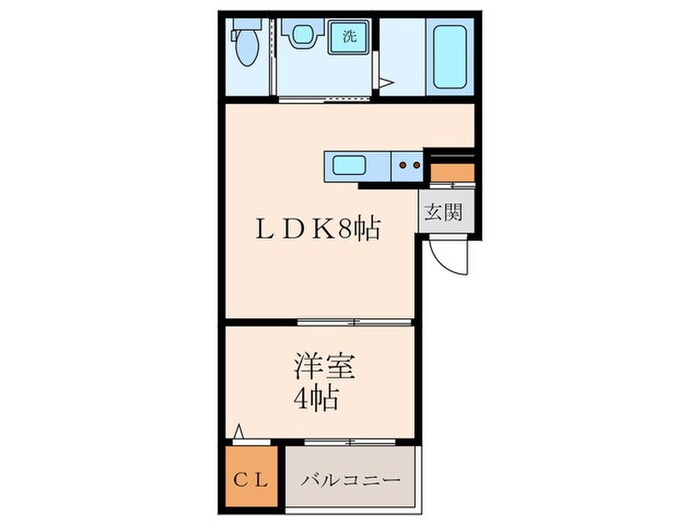 CASA杭瀬北の物件間取画像