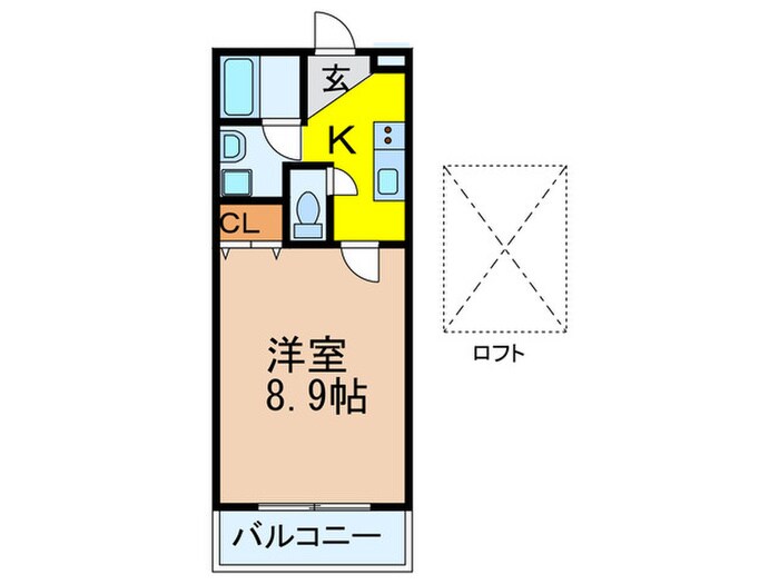 パインウィンド千里山の物件間取画像