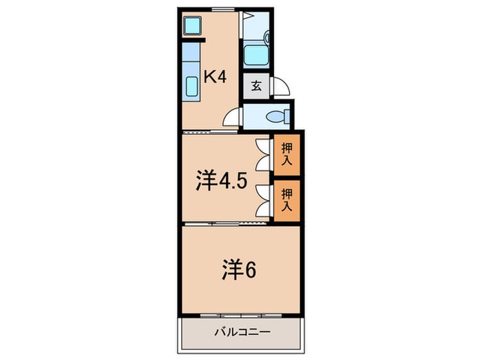 オーナーズマンションの物件間取画像