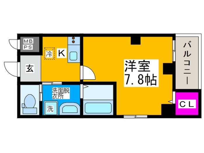 エヌエムスワサントキャトルズの物件間取画像