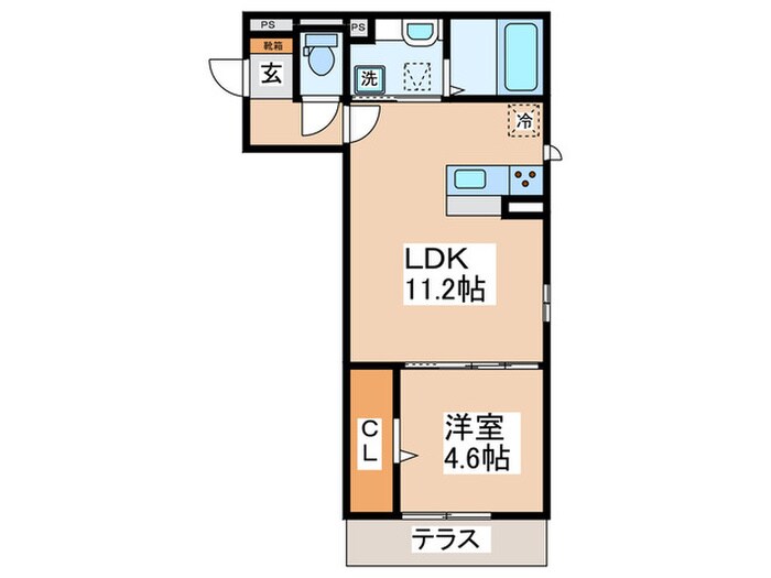 Ｔｒｅｆｌｅの物件間取画像
