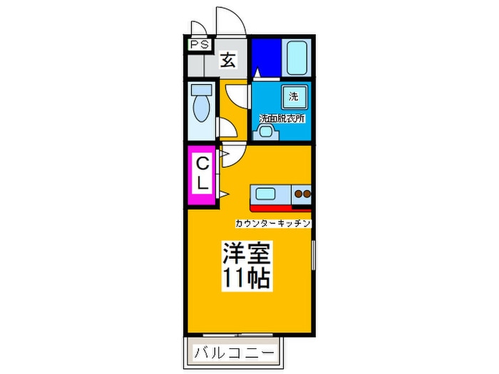 マ・メゾンの物件間取画像