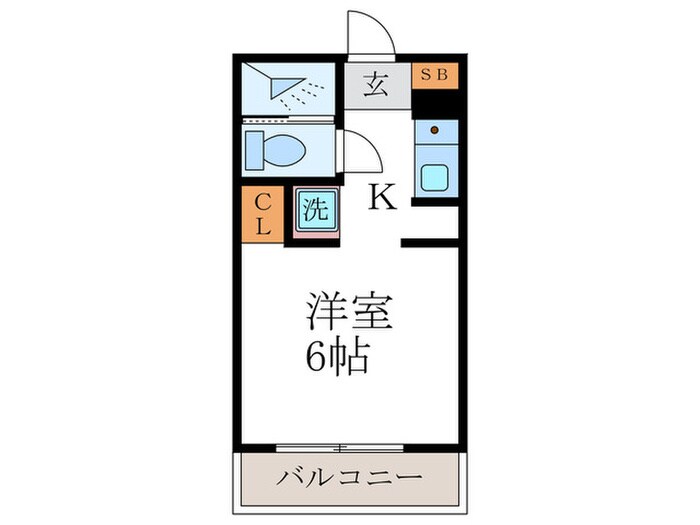 第三吉与門ハイツの物件間取画像