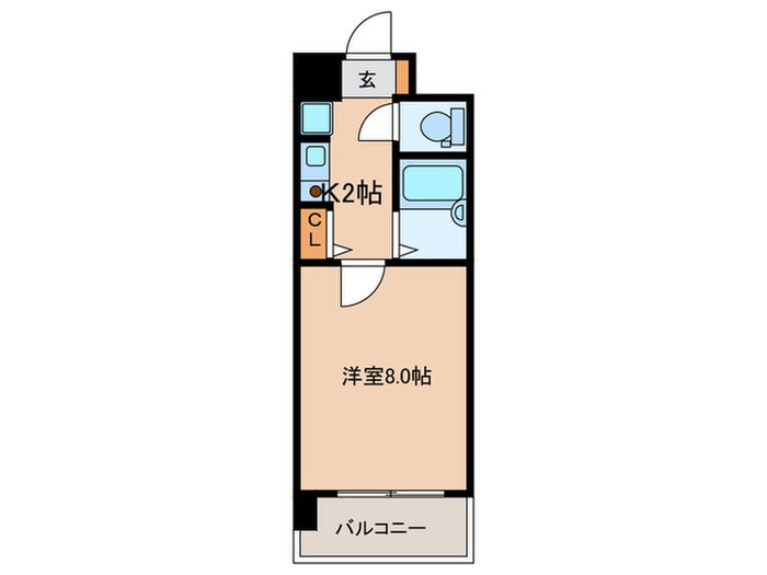 フォレスト１０６の物件間取画像