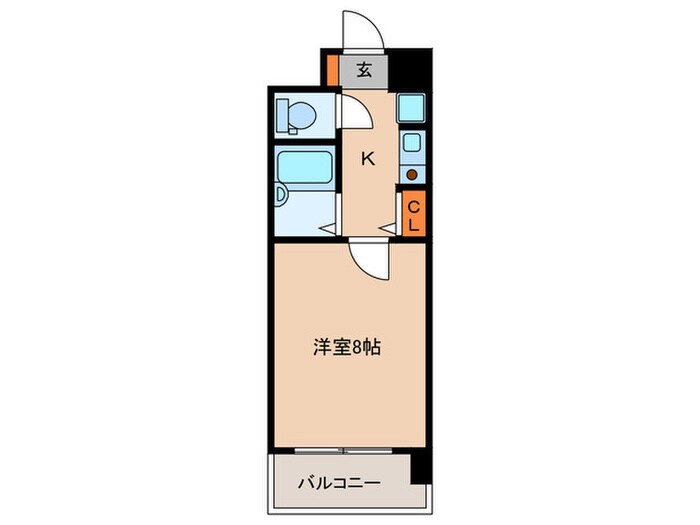 フォレスト１０６の物件間取画像