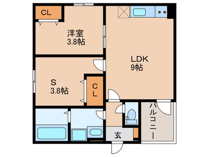 仮)此花区酉島3丁目AP新築工事の物件間取画像