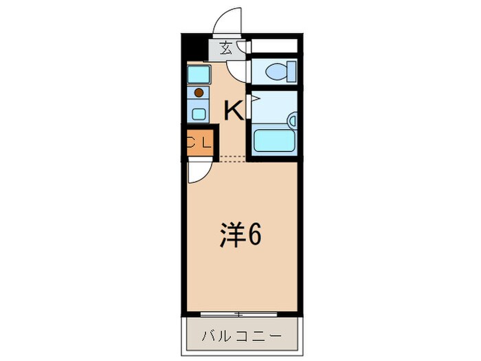 ハイツ坂口の物件間取画像