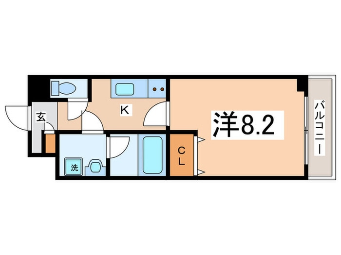 SA-COURTの物件間取画像