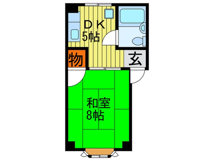 メゾン中村の物件間取画像