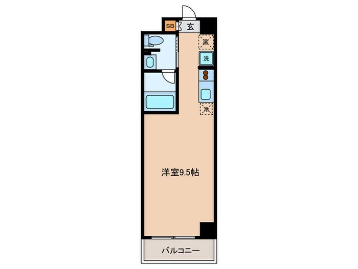 カ－サ－リック同心の物件間取画像