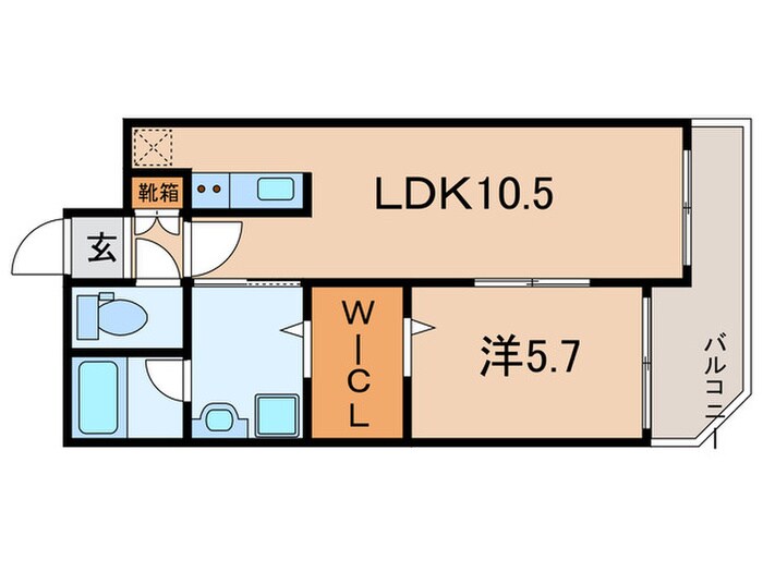 ＴｏａｓｔＡｋａｓｈｉの物件間取画像