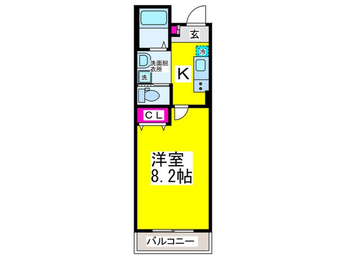 ブライト日根野の物件間取画像