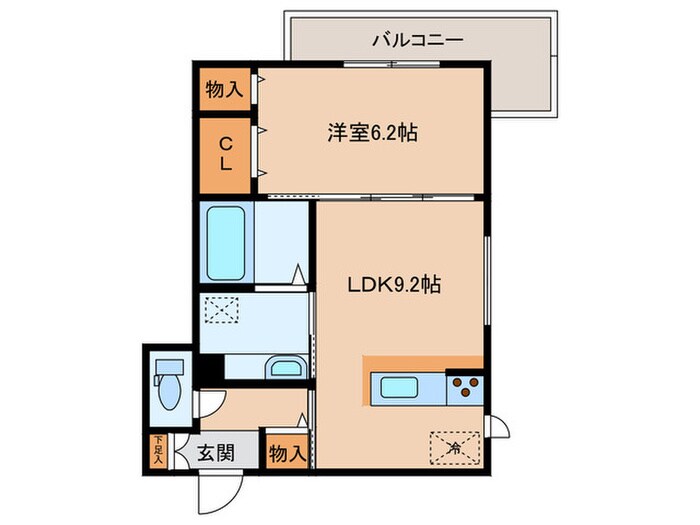 Freudeの物件間取画像