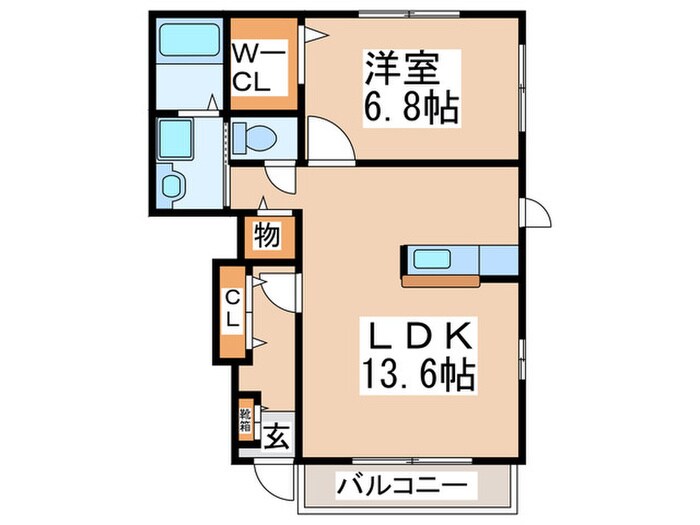 パライソの物件間取画像