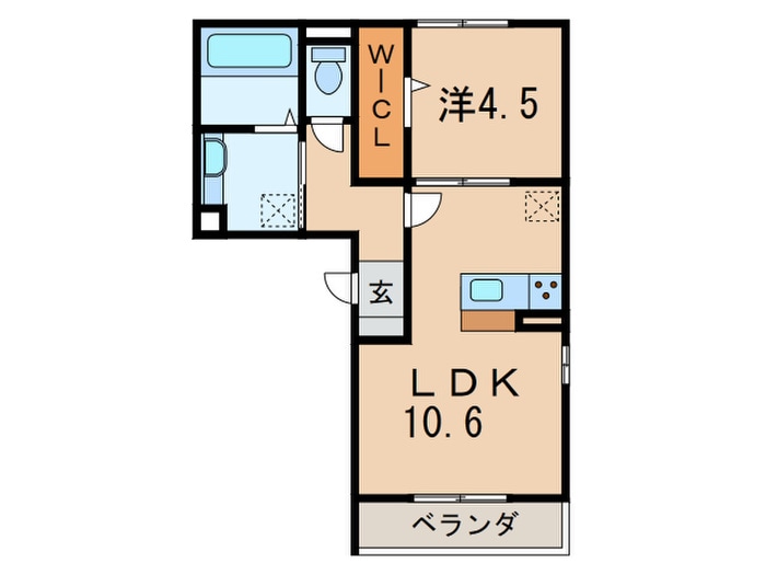 サザングレイスⅡの物件間取画像