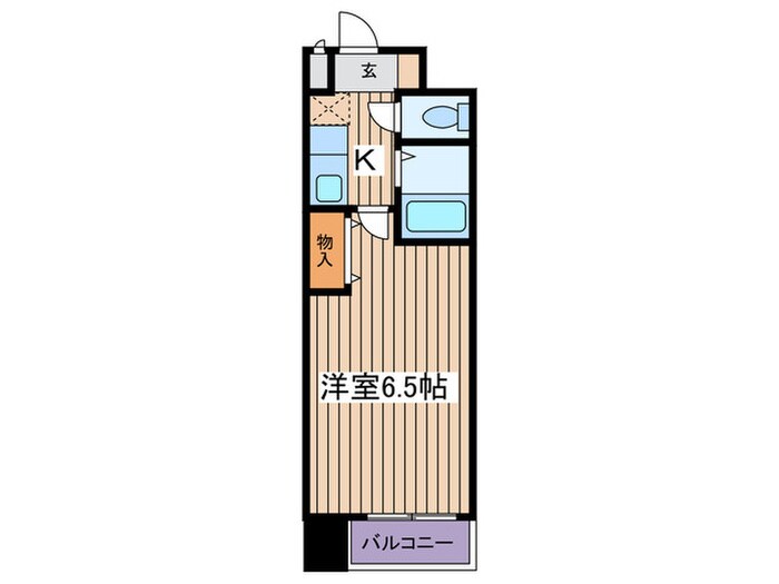 HOPE CITY 天神橋 B棟の物件間取画像