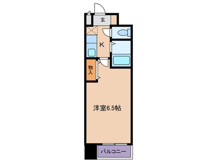 HOPE CITY 天神橋 B棟の物件間取画像