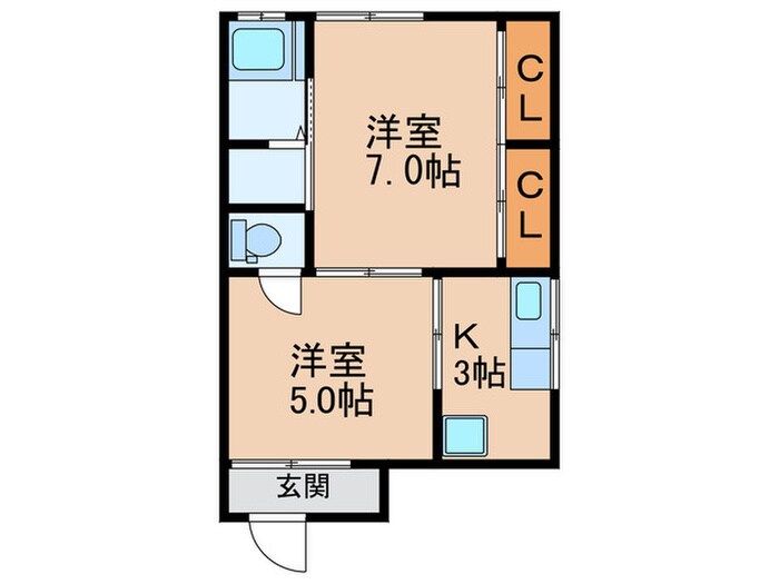 三幸ビル(東)の物件間取画像