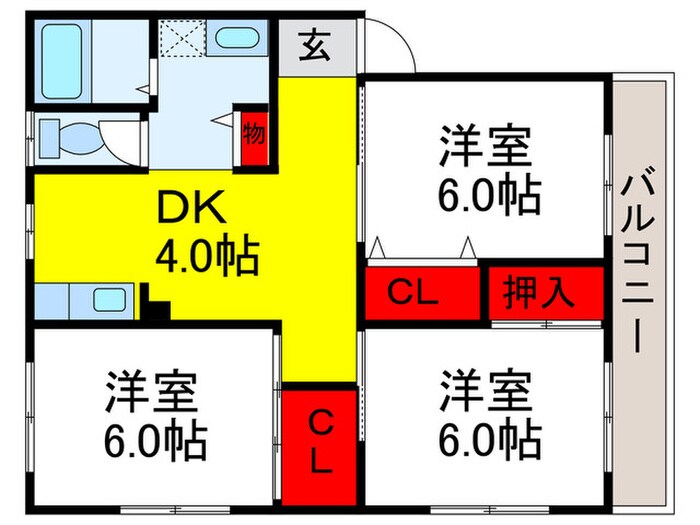 マンションエンジの物件間取画像