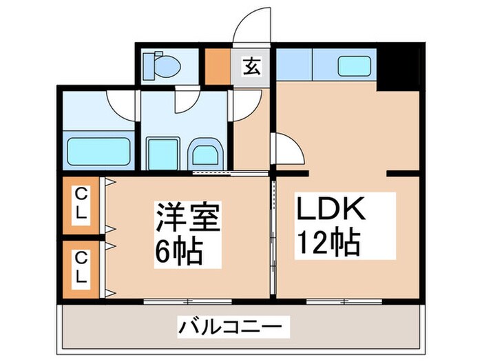 大正メゾンの物件間取画像