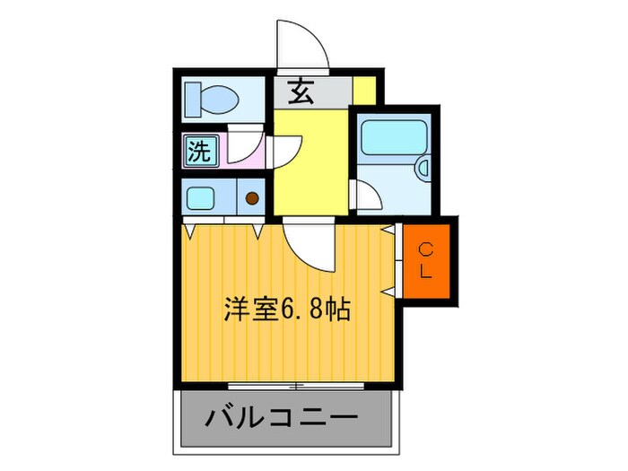 聖護院谷口マンションの物件間取画像