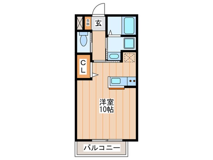 プリマベ－ラⅠ番館の物件間取画像