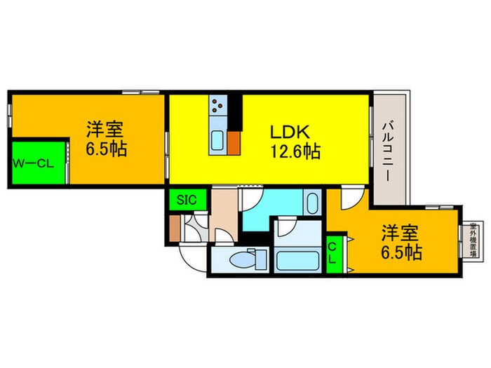 Shamaison La Casa Feliceの物件間取画像