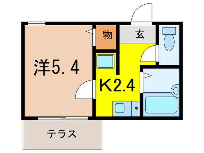 物件間取画像